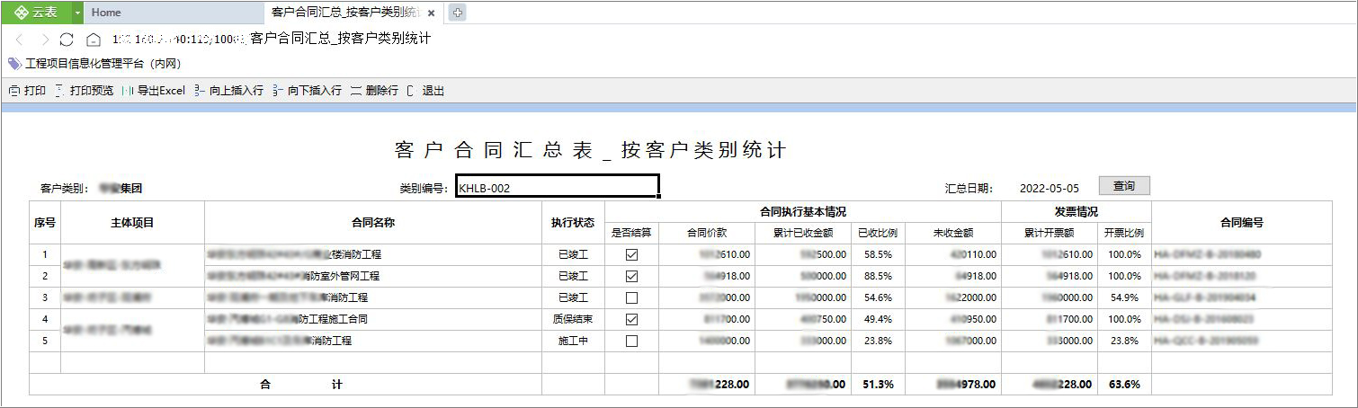 工程项目信息化管理平台