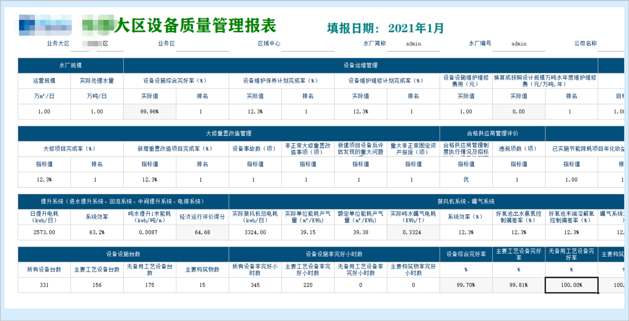 水务信息管理系统