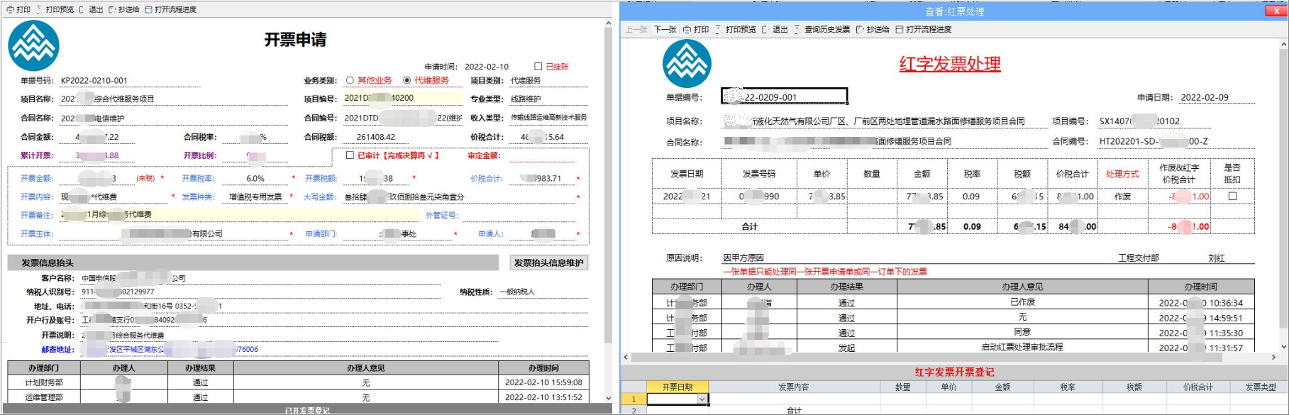 通信工程业务管理系统